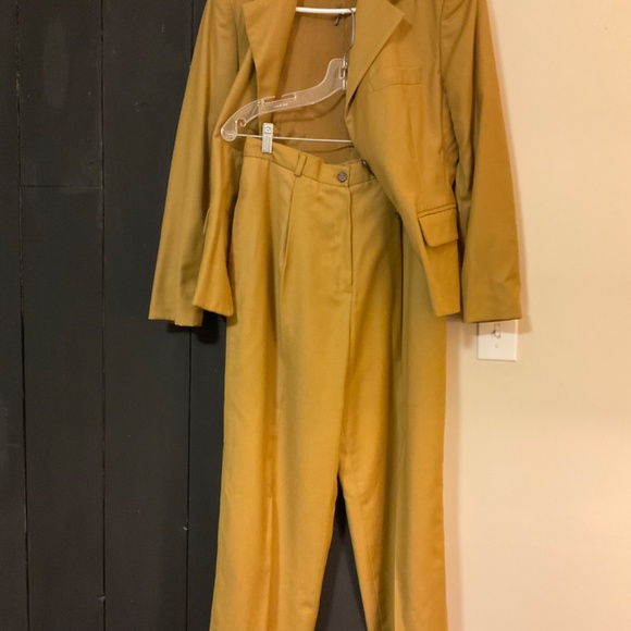 Retro Louben wide leg pant suit size 10 - Picture 8 of 10